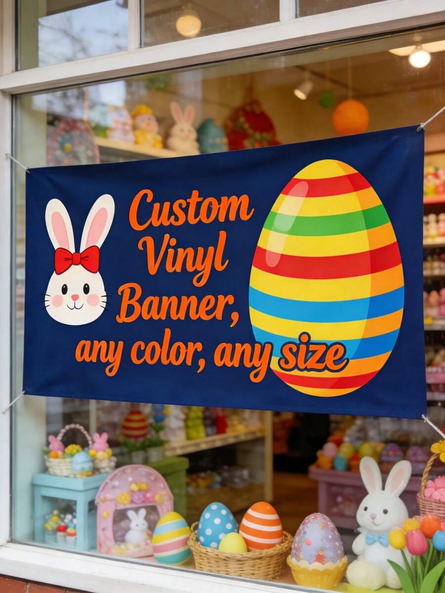 1 Biểu ngữ tùy chỉnh, Biểu ngữ trong nhà/ngoài trời, Biểu ngữ tốt nghiệp, Biển hiệu biểu ngữ màu sắc đầy đủ được cá nhân hóa, Thích hợp cho các sự kiện trong nhà/ngoài trời, Bán lẻ, Tiệc tùng, Hình ảnh, Logo, Văn bản, Quảng cáo, Đa năng, Trang trí, Lễ Phục sinh, Sự kiện, Tiệc tùng, Đám cưới, Khuyến mãi kinh doanh, Triển lãm thương mại, Trang trí nhà cửa - Nhiều màu 6 - Xem 1