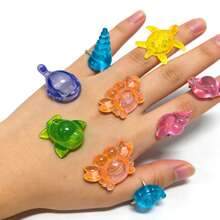 Underwater Animal Gemstone Scene Building Underwater World Fish Tank Toy - Multicolor - View 5