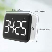 VOCOO LED Digital Timer, Battery Powered, 3 Placement Options, Adjustable Volume & Brightness, Large Easy-Read Display, Kitchen Count Up/Down 99 Min 59 Sec - Other - View 7