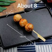 1件最新潮流便利店逼真食品模型，日式炭烤鸡肉串，完美礼物 - 生日、理想之选、惊喜、节日、季节性、万圣节、圣诞节、游戏玩家、复活节 - 彩色 - 查看 9