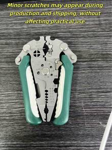 1pc 8-In-1 Foldable Multifunctional Pliers | Professional Electrician Wire Stripper Cutter Crimping Tool - Wire Strippers - View 13