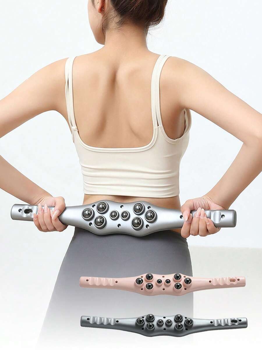 Multi-Functional Massage Roller, Gua Sha Board And Brush For Deep Tissue Massage, New Beauty Salon Body Massage Tool And Scalp Massage Comb - Multicolor - View 1