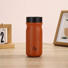 1pc New Minimalist Mini Pocket Cup, 316 Stainless Steel Double Wall Vacuum Insulated Travel Coffee Mug - Multicolor - View 10