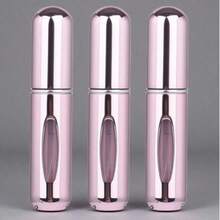 5/3件套迷你可填充旅行香水喷雾瓶，5毫升可填充旅行香水瓶，可填充香水瓶，旅行香水喷雾，1/2/4/10/20个迷你便携香水喷雾瓶，旅行户外必备，假日露营配件，男女通用香水 - 彩色 - 查看 11