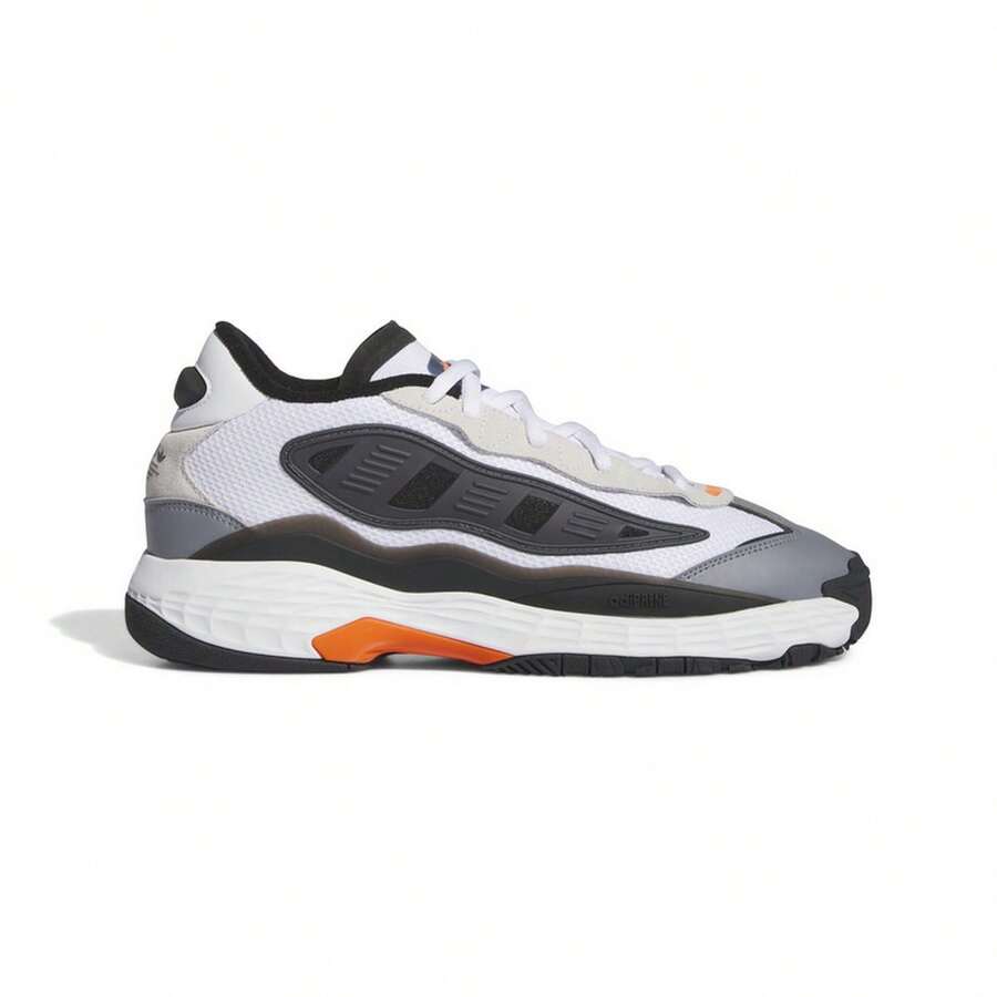 Adidas Giày thể thao chạy bộ thời trang thường ngày IE1126 bằng lưới thoáng khí, unisex, thích hợp cho mùa xuân/hè. - Trắng/Đen/Xám - Xem 1