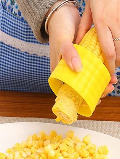 1/2pcs Household Corn Kernel Stripper Tool, Corn Peeler, 304 Stainless Steel Corn Kernel Scraper, Corn Sheller, Corn Peeler