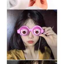 1pc Crazy Eyes Funny Novelty Creative Gag Glasses, Random Color - Multicolor - View 10