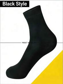 Men's Mid-Calf Socks, Breathable Moisture-Wicking Casual Business Socks For All Seasons - Multicolor - View 11