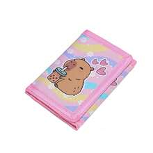 Multi-Functional Tri-Fold Wallet, Durable Fabric Wallet, Can Hold Credit Cards, ID And Cash, Cute & Fashionable, With Coin Pouch And Card Slots, Creative Printed Design, Suitable For Both Men And Women - Tri-fold Wallet - View 9
