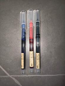 5支装0.5毫米液体墨水走珠笔，碳纤维笔尖，速干黑色/红色/蓝色墨水，适合学生、办公室、家庭使用，以及开学季。 - 套裝 - 查看 10
