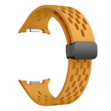 1PC Breathable Silicone Sport Strap With Magnetic Clasp Compatible With Samsung Galaxy Watch 8 40mm/44mm And Galaxy Watch 8 Classic 46mm - Watch 8/Watch 8 Classic - View 10