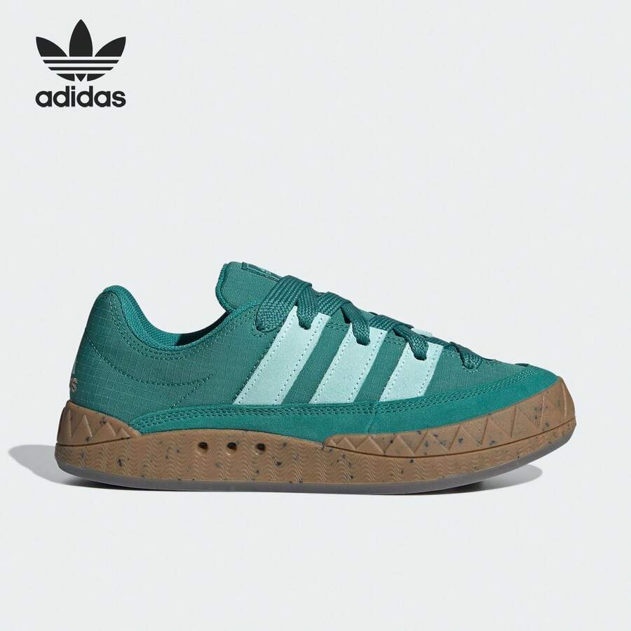 Adidas 阿迪达斯 Originals 女款 Superstar 休闲滑板鞋 IE3931 - 綠色 - 查看 1