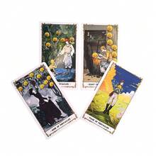 英文版寂静荒凉塔罗牌游戏，休闲聚会，节日卡片，派对游戏活动 - 彩色 - 查看 6