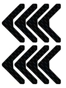 4/8/12/1片装地毯防滑固定胶带，可水洗PU无残留可重复使用地毯胶带，可水洗固定贴纸 - 查看 10