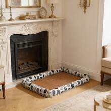 Pet Cooling Mat, Breathable Pet Bed For Cats And Medium Dogs, Summer Pet Cooling Pad - White - View 4