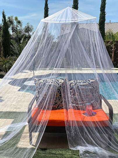 大型四季蚊帐 - 防水防虫，适合户外露营、花园防护和室内装饰，露营必备 | 安静的露营装备 | 耐用防蚊网，有效防蚊