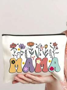 Mother's Day Gift Bag, Ins Style Mini Canvas Tote, Cute & Elegant - Multicolor - View 1