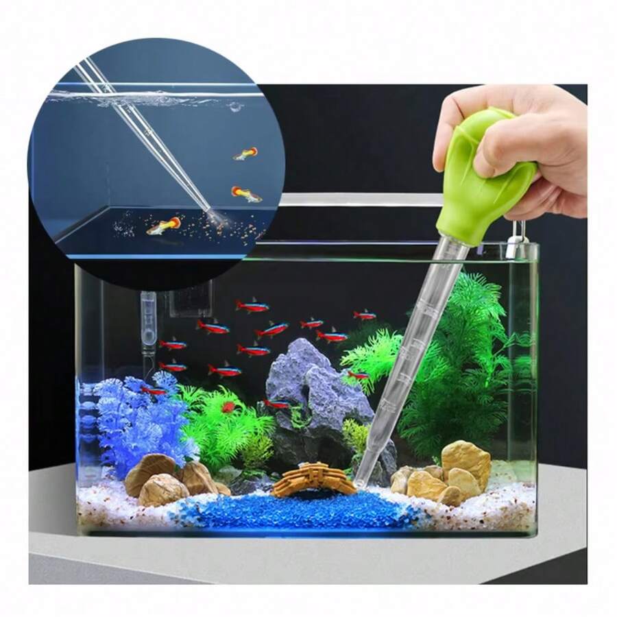 29cm Aquarium Siphon Tube, Simple Cleaning Tool For Aquarium Water Change - View 1