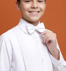 Premium Children's Social Outfit For Weddings, Parties And Christenings - 白色 - 查看 3
