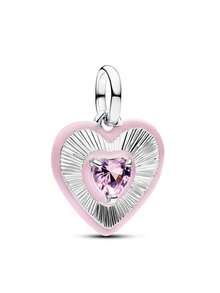 1个镀银向日葵钥匙吊坠，适合搭配手链和项链，DIY礼物 - 彩色 - 查看 4