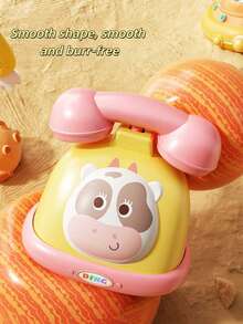 1 Piece Of Four Styles Of Cute Animal Double Rebound Phone Car, Children's Birthday Gift, Educational Toy - Multicolor - View 3