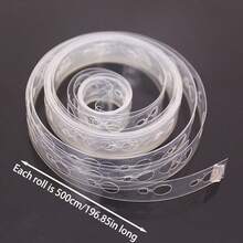 1-20Pcs Balloon Decorating Strip, Each Roll 500cm/196in Long, Balloon Arch Decorating Strip Set Suitable For Party, Wedding And Birthday Decoration, Balloon Tape Chain Ribbon, Baby Shower Party Decoration - 500cm/roll - View 12