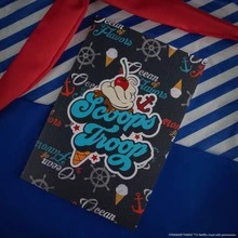 1 pieza Juego de cuadernos con licencia oficial de Netflix Stranger Things, cuaderno escolar con personajes de dibujos animados, diario de escritura, artículos de papelería, útiles escolares, regalo para fans - 1 pieza - Ver 5