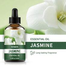 NIVAVIN 茉莉花精油 30ml/60ml/100ml，迷人的茉莉花香，持久留香，适合清新空气，可搭配香薰机使用，优雅礼品。 - 茉莉 - 查看 4