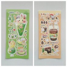 Cute Raccoon Stickers, Cartoon Animal Stickers, Kawaii Sticker Material For DIY Scrapbooking Scrapbook Supplies Stationery Funny Stickers Kindle - Rectangle - View 19