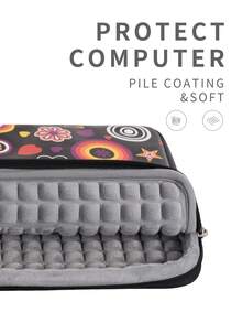 Shockproof Notebook Protection Bag Printing PU Laptop Sleeve Compatible With MagicBook GalaxyBook - View 6