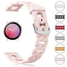 Dây đeo đồng hồ silicon 20mm và 22mm tương thích với Samsung Galaxy Watch 4, 4 Classic, 5 Pro, Active 2, 3, Gear S3, và dây đeo cao su 22mm tương thích với Watch GT 2, 2E, 3 Pro, 4, 5. - Nhiều màu - Xem 3