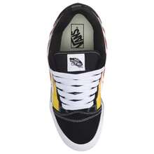 Vans Knu-Skool 'Black Whit Flame Men's -VN000EE6Y09 - Black and White Flames - View 3