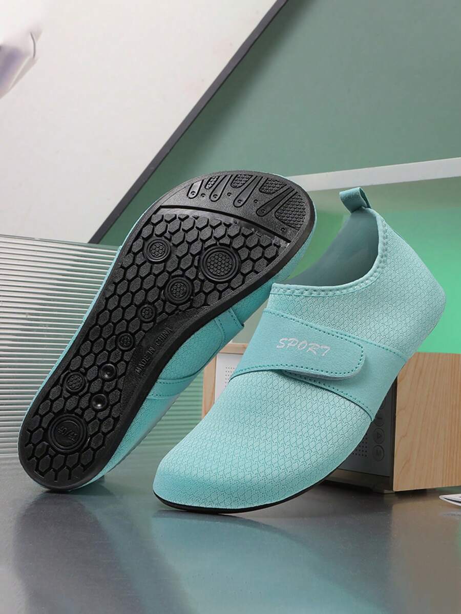 超薄透气沙滩袜鞋，女士休闲套脚鞋，健身瑜伽训练鞋，防滑速干赤脚水鞋，女款 - 月色 - 查看 1