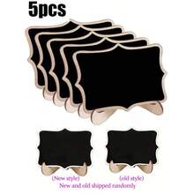 10pcs Mini Chalkboard Display Boards, Home Decor Signs, Mini Message Boards, Wooden Blackboards Suitable For Wedding, Baking Display, Hotel, Party, Dessert, Place Cards, Mother's Day, Graduation Ceremony And More Occasions - Nhiều màu - Xem 11