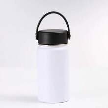 Stainless Steel Insulated Travel Mug With Handle, Leak-Proof, Suitable For Coffee And Tea, Outdoor Drinking Tumbler - Multicolor - View 3