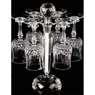 1/2/4/6/8/12pcs Elegant Champagne Glasses - Premium Diamond Cut Stemless Design, Reusable, Suitable For Home Use, Hand Wash, Ideal For Valentine's Day, Parties, New Year Gatherings, Ramadan Or Back To School Season