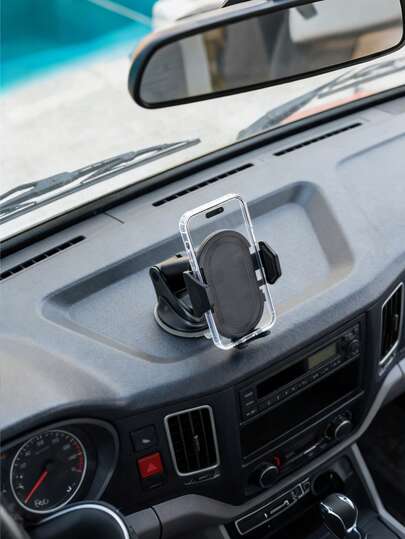 Soporte de teléfono para coche con ventosa ajustable, rotación de 360°, soporte para salpicadero y parabrisas, compatible con la mayoría de teléfonos inteligentes, regalo de primavera