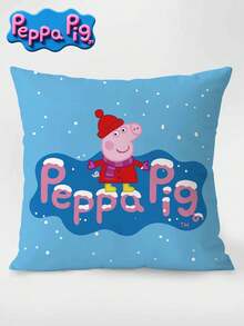 Peppa Pig 动画图片可爱抱枕沙发客厅样品房间天鹅绒腰枕套靠垫垫，加入购物车即可享受优先发货服务。 - 彩色 - 查看 9