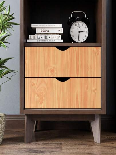 1 Rolle dickeres 60/40cm breites braunes Holz Tapete, selbstklebend, braune Holzmaserung Kontaktpapier, Vinyl, matte Textur, Klebefolie für Küche, Kommode, Schrank, Schlafzimmerwände