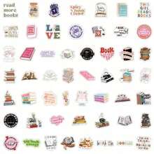 50 PCS Bookish Stickers,Book Stickers For Kindle,Booktok Reading Stickers,Aesthetic Kindle Stickers,Bookish Gifts For Woman,Girl,Book Lover,Gifts For Adult Back To School - Nhiều màu - Xem 7