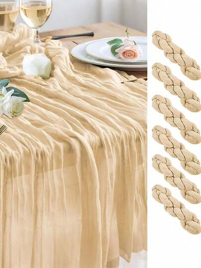 Khăn trải bàn bằng cotton màu be dài 120 inch/10 feet, kiểu Boho Chic xếp nếp, phong cách đồng quê màu be, thích hợp làm quà tặng cho tiệc cưới, trang trí tiệc mùa thu/đông, trang trí đám cưới, tiệc sinh nhật, bày biện bàn ăn, quà tặng cho tiệc cưới, tiệc tốt nghiệp, tiệc mừng em bé, trang trí nhà cửa nhân dịp sinh nhật, trang trí ngày lễ.