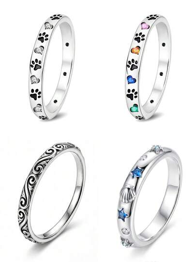 1PC Pet Claw Heart Engagement Ring, Classic Marquise Cut Solitaire Ring, Hidden Halo Wedding Ring, Delicate Proposal Ring For Girlfriend Ladies Jewellery