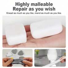 Pegamento de barro de hierro Y-RED, adhesivo de arcilla multifuncional, masilla de unión ultra resistente para reparaciones de metal, madera y tuberías - masilla metálica - Ver 9