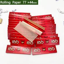 20/50 Pcs RYO 77*44mm Ultra-Thin Transparent Rolling Papers, Can Be Used With Filters And Rolling Machines, Short Size Hand-Rolled Cigarette Papers, Recommended For Use With Manual Rolling Machines. - Multicolor - View 8