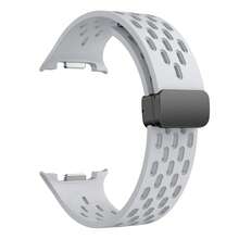 1PC Breathable Silicone Sport Strap With Magnetic Clasp Compatible With Samsung Galaxy Watch 8 40mm/44mm And Galaxy Watch 8 Classic 46mm - Watch 8/Watch 8 Classic - View 13