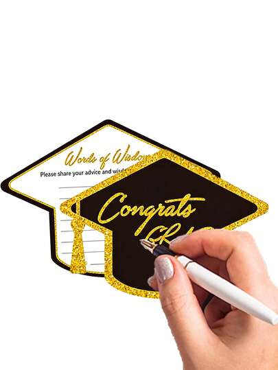 2026 Graduation Greeting Card Set, Graduation Cap Themed, Graduation Blessing Cards, Graduation Decorations, Party Decorations