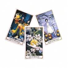 英文版寂静荒凉塔罗牌游戏，休闲聚会，节日卡片，派对游戏活动 - 彩色 - 查看 5