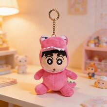 Miniso 蜡笔小新系列吊坠，蓝色衣服/鳄鱼/红色衣服/站立睡衣/坐姿睡衣，可爱娃娃吊坠，包包钥匙扣挂件，绝佳生日礼物（1个） - 彩色 - 查看 3