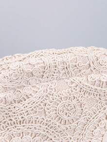 Ny moderiktig damväska med klämma i retromönster, bohemisk stil med texturerad middagsväska för fester, enkel och avslappnad kuvertväska. - Beige - Visa 7