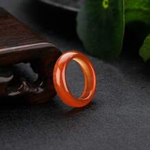 Nhẫn đá mắt mèo tự nhiên 6mm phong thủy dành cho nữ, nhẫn đá quý tối giản chữa lành cho phái đẹp, trang sức đá quý trơn mịn, không gây dị ứng, nhẫn đính hôn/hứa hẹn, size 6-10. - đá tự nhiên - Xem 13
